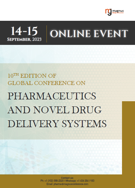 10th Edition of Global Conference on Pharmaceutics and Novel Drug Delivery Systems | Online Event Book