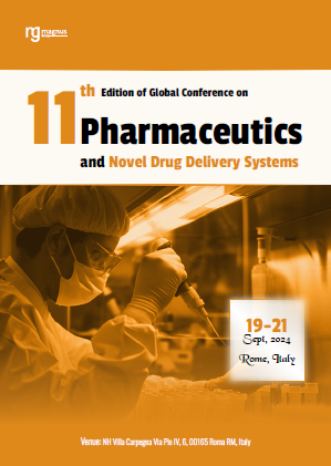 11th Edition of Global Conference on Pharmaceutics and Novel Drug Delivery Systems | Madrid, Spain Book