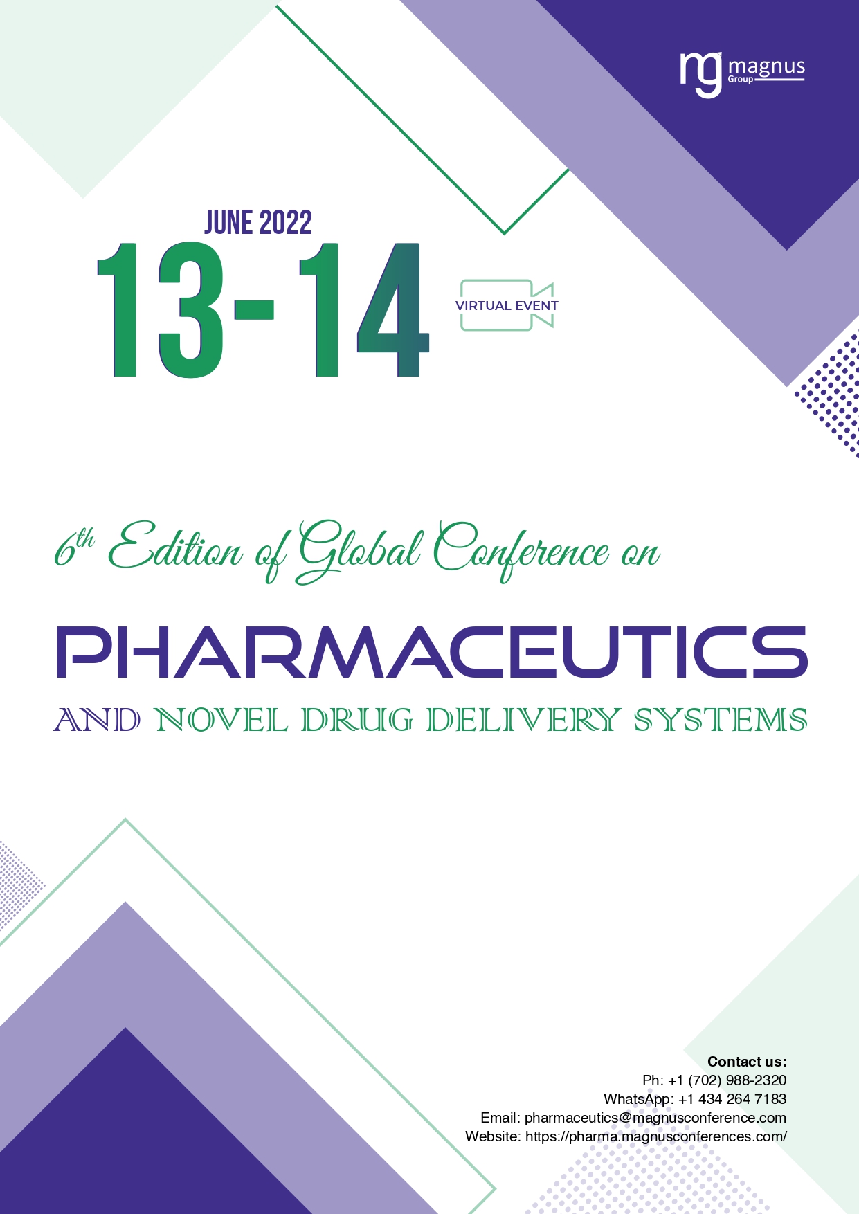 6th Edition of Global Conference on Pharmaceutics and Drug Delivery Systems Book